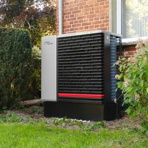 Modern residential heat pump unit, available to buy on deposit